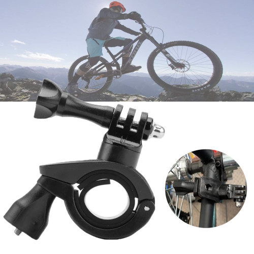 Bike Camera Mount for Mountain Bicycle/Motorcycle Action Camera, Bike Bracket Bicycle Mount Holder Compatible with Gopro DJI Action Osmo Insta360 SJCAM, AKASO Action Cameras