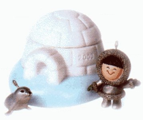 Hallmark Keepsake Ornament Frosty Friends Set of 3 2000