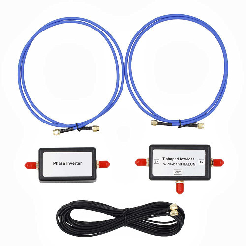 GOOZEEZOO 250mW YouLoop Portable Passive Magnetic Loop Antenna with Low Loss Broadband BALUN for HF and VHF 10KHz-30MHz Receiving Antenna