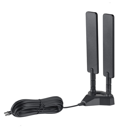 9dBi Magnetic Base Dual TS9 Antenna for Netgear Nighthawk M1 MR1100 LB1120 LM1200 Verizon Jetpack 8800L Mobile Hotpots Router MiFi Mobile AT&T T-Mobile Hotspot 4G LTE Router, Eifagur