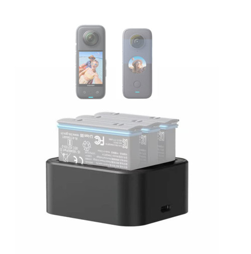 Fast Battery Power Charger for Insta360 One X3 and One X2 max 3 Ways