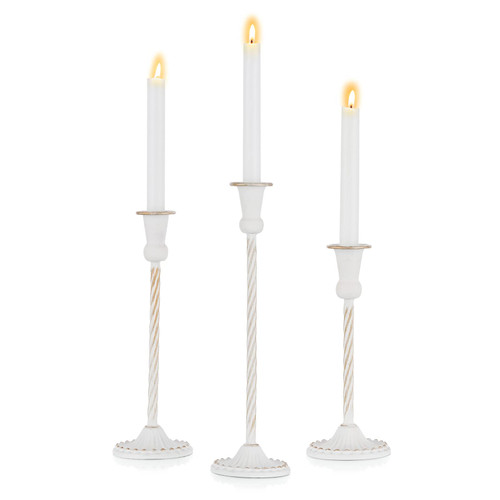 Nuptio Candlestick Holder White Candlestick Holders Set of 3 Candle Holder Metal Candle Stick Candle Holder Taper Candle Holders Table Centerpiece Decor for Wedding Farmhouse Party Festival Mantle Nuptio Candlestick Holder White Candlestick Holders Set of 3 Candle Holder Metal Candle Stick Candle Holder Taper Candle Holders Table Centerpiece Decor for Wedding Farmhouse Party Festival Mantle