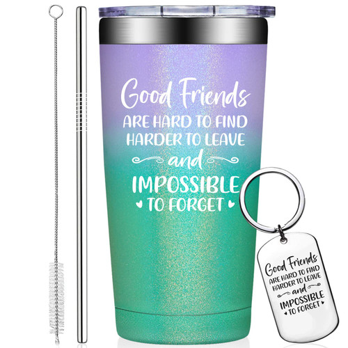 Grifarny Best Friend Gift for Women - Birthday Gifts for Best Friend, Christmas Friendship Gifts for Friends - Best Friend Tumbler Cup 20oz