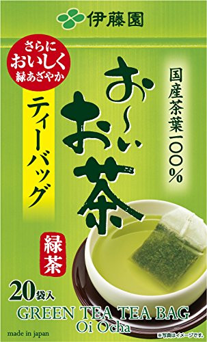 Itoen Japanese Green Tea 2g. (20 Tea Bags)