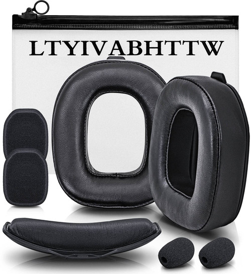 A40 TR Ear Cushions - Earpads Compatible with Astro Gaming A40 TR Wireless Headset - a40 tr Replacement parts/a40 Accessories/Headband/Microphone Foam