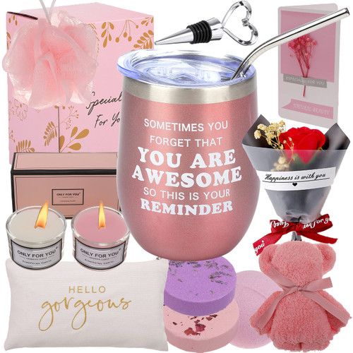 Birthday Gifts For Women, Relaxing Spa Gift Box Basket For Her Mom Sister Best Friend Unique Happy Birthday Bath Set Christmas Gift Ideas, Thank You Gifts for Women Who Have Everything Birthday Gifts For Women, Relaxing Spa Gift Box Basket For Her Mom Sister Best Friend Unique Happy Birthday Bath Set Christmas Gift Ideas, Thank You Gifts for Women Who Have Everything