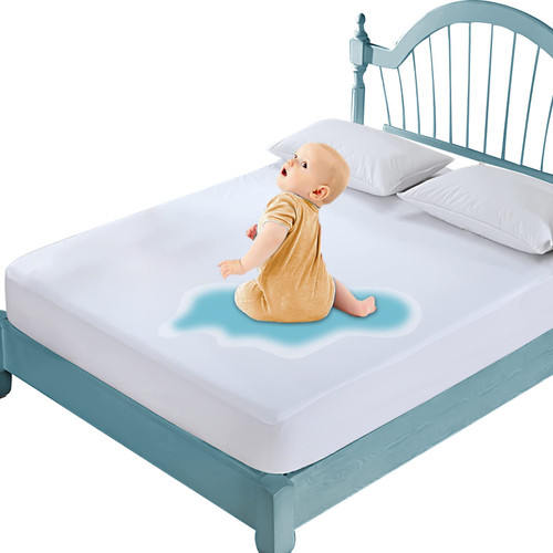 Mattress Protector King Waterproof Mattress Cover King Size Mattress Pad Cover Breathable Noiseless Deep Pocket Bed Cover for 6-18" Mattress Pad - Soft Washable Vinyl Free (King, 1 Pack) Mattress Protector King Waterproof Mattress Cover King Size Mattress Pad Cover Breathable Noiseless Deep Pocket Bed Cover for 6-18" Mattress Pad - Soft Washable Vinyl Free (King, 1 Pack)