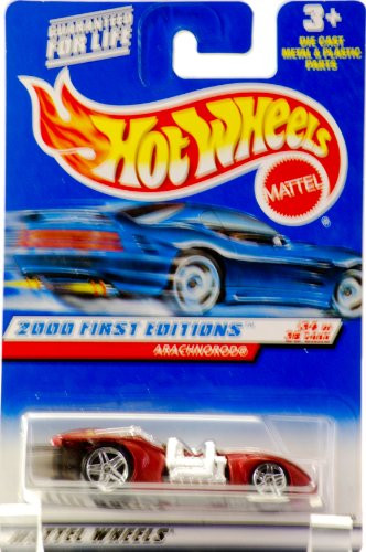 Hot Wheels 2000 FIRST EDITIONS - 34/36 ARACHNOROD - RED W/ PR RIMS Col. #094