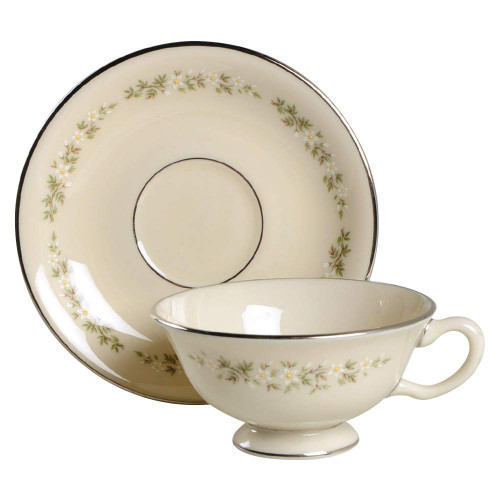 Lenox Brookdale Footed Cup & Saucer Set