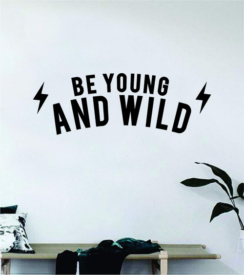 Be Young and Wild Adventure Wall Decal Sticker Vinyl Art Bedroom Living Room Decor Decoration Teen Quote Inspirational Boy Girl Motivational Hike Camp Travel Explore Stars Moon Trees Nature Mountains Be Young and Wild Adventure Wall Decal Sticker Vinyl Art Bedroom Living Room Decor Decoration Teen Quote Inspirational Boy Girl Motivational Hike Camp Travel Explore Stars Moon Trees Nature Mountains