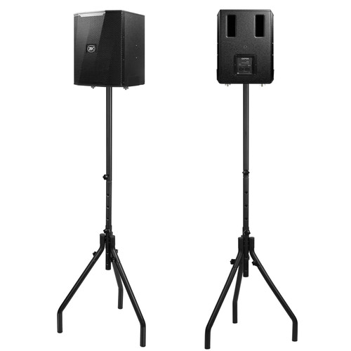 WeGXY Universal Speaker Stand, Height Adjustable Speaker Stands,Surround Sound Speaker Stands for Satellite and Small Bookshelf Speakers 1 Pair Extends from 35.8 to 47.6 inches(Speakers Not Included)