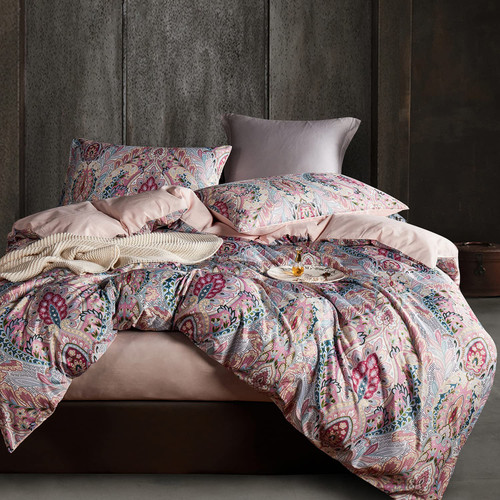 Jemiipee Paisley Duvet Cover Set Vintage Hippie Floral Pattern Luxurious Pink King Size Soft Bohemian Bed Bedding Sets Shabby Chic Print Comforter Covers with Zipper Closure and Pillowcases Jemiipee Paisley Duvet Cover Set Vintage Hippie Floral Pattern Luxurious Pink King Size Soft Bohemian Bed Bedding Sets Shabby Chic Print Comforter Covers with Zipper Closure and Pillowcases