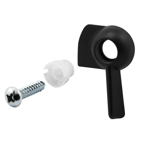 Prime-Line Products R 7151 RV and Mobile Home Sliding Window Sash Lock, Right Hand, Black,(Pack of 2)