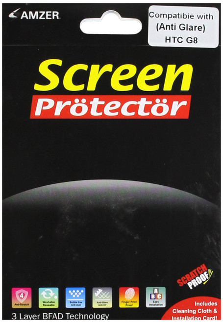 Amzer Super Clear Screen Protector with Cleaning for HTC Wildfire