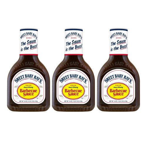 Sweet Baby Ray's Original Barbecue Sauce, 18 OZ (Pack of 3) Sweet Baby Ray's Original Barbecue Sauce, 18 OZ (Pack of 3)