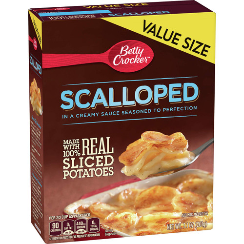 Betty Crocker Scalloped Potatoes 7.1 oz Box (pack of 6) Betty Crocker Scalloped Potatoes 7.1 oz Box (pack of 6)