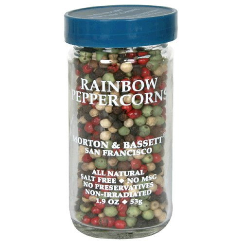 Morton & Bassett Rainbow Peppercorns, 1.9-Ounce Jars (Pack of 3) Morton & Bassett Rainbow Peppercorns, 1.9-Ounce Jars (Pack of 3)