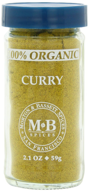 Morton & Bassett Organic Curry, 2.1-Ounce Jars (Pack of 3) Morton & Bassett Organic Curry, 2.1-Ounce Jars (Pack of 3)