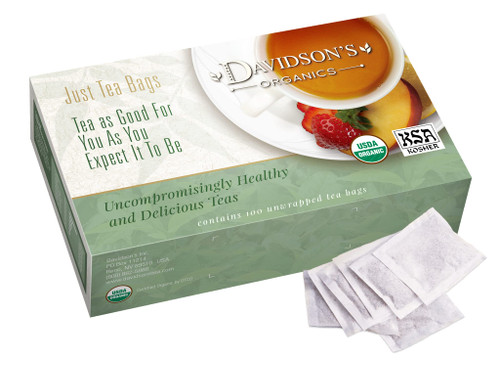 Davidson's Organics, Ayurvedic Infusions, Anti-Inflammation, 100-count Unwrapped Tea Bags Davidson's Organics, Ayurvedic Infusions, Anti-Inflammation, 100-count Unwrapped Tea Bags
