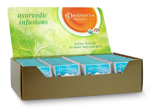 Davidson's Organics, Ayurvedic Infusions, Laxative, 100-count Individually Wrapped Tea Bags Davidson's Organics, Ayurvedic Infusions, Laxative, 100-count Individually Wrapped Tea Bags
