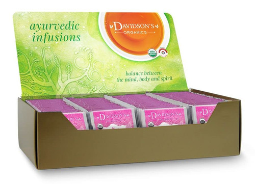 Davidson's Organics, Ayurvedic Infusions, Slim, 100-count Individually Wrapped Tea Bags Davidson's Organics, Ayurvedic Infusions, Slim, 100-count Individually Wrapped Tea Bags