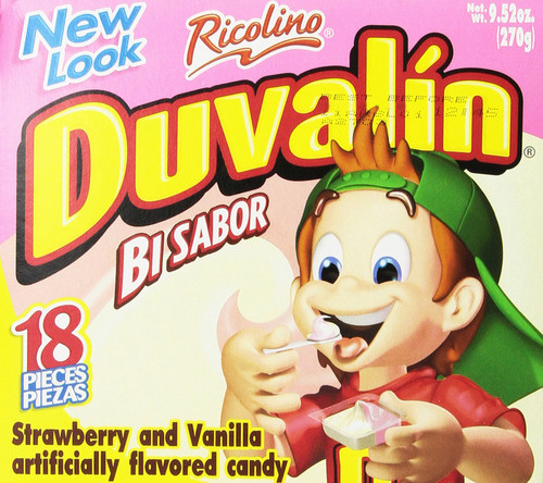 Duvalin Candy Creams Strawberry-Vanilla, 18-count (Pack of 1)