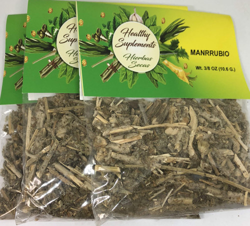 Manrrubio-Hierba /Tea 3/8 Oz (10.6 0G.) Manrrubio-Hierba /Tea 3/8 Oz (10.6 0G.)