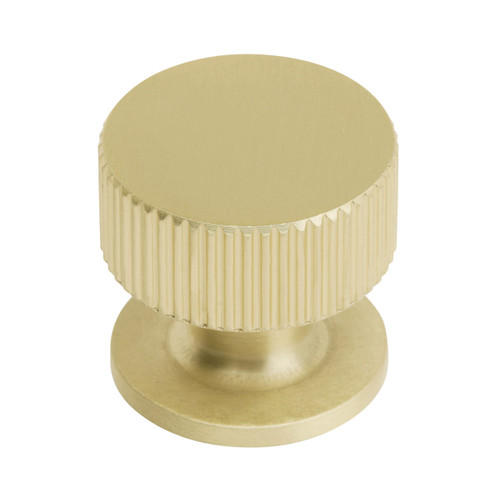Amerock | Cabinet Knob | Matte Gold | 1-1/4 inch (32 mm) Diameter | Carrigan | 1 Pack | Drawer Knob | Cabinet Hardware