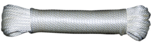 T.W Evans Cordage 44-060 3/16-Inch Solid Braid Nylon Rope 100-Feet Hank