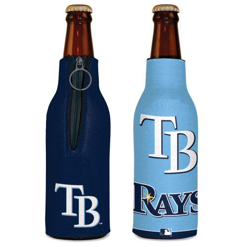 WinCraft MLB Tampa Bay Rays Bottle Cooler, Team Colors, One Size