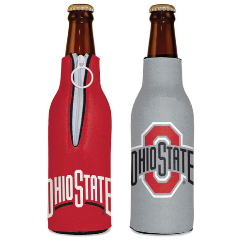 WinCraft NCAA Ohio State Buckeyes Bottle Cooler, Team Colors, One Size WinCraft NCAA Ohio State Buckeyes Bottle Cooler, Team Colors, One Size