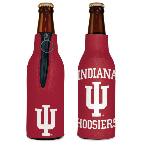 WinCraft NCAA Indiana Hoosiers Bottle Cooler, Team Colors, One Size