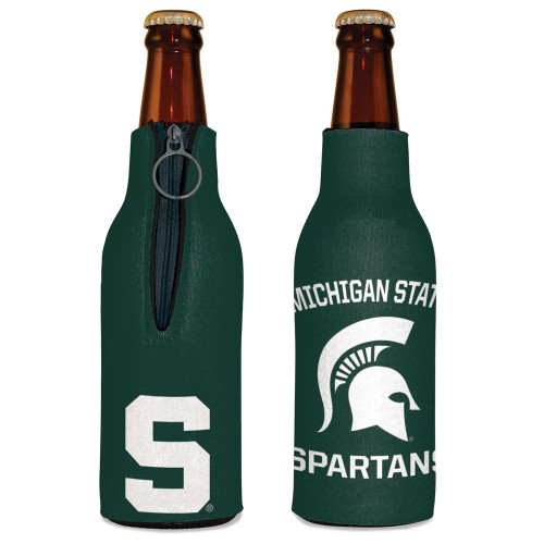 NCAA Michigan State Spartans Bottle Cooler, Team Colors, One Size NCAA Michigan State Spartans Bottle Cooler, Team Colors, One Size
