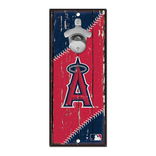 WinCraft MLB Los Angeles Angels Bottle Opener5x11 Wood Sign Bottle Opener, Team Colors, 5"x11" WinCraft MLB Los Angeles Angels Bottle Opener5x11 Wood Sign Bottle Opener, Team Colors, 5"x11"