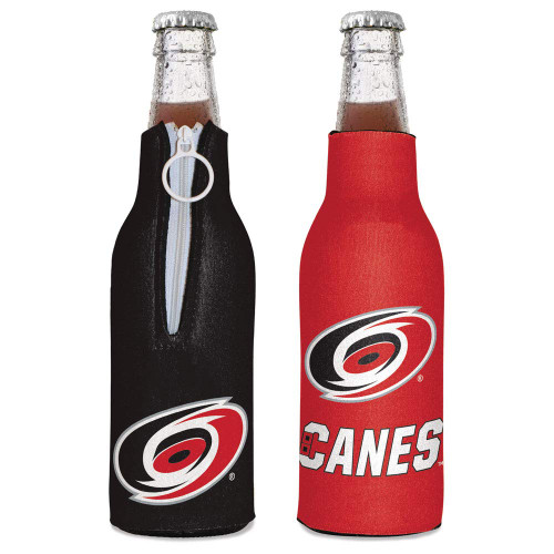 WinCraft NHL Carolina Hurricanes Bottle Cooler, Team Colors, One Size