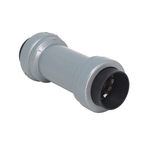 Southwire R-CP-050 1/2"" Rigid & IMC Push Install RMC Coupling, Gray