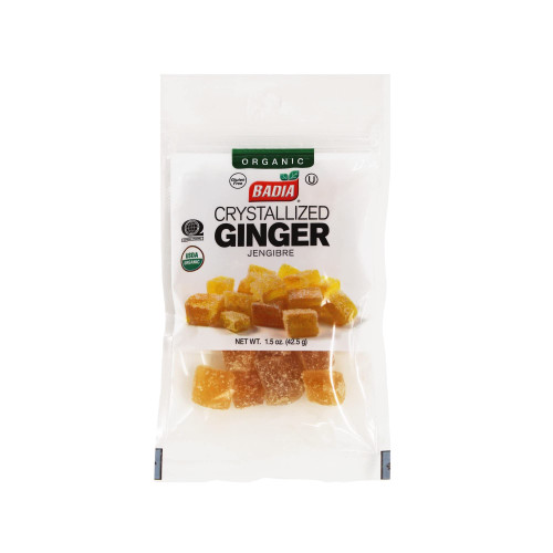 Organic Crystallized Ginger - 1.5 oz - Badia Spices