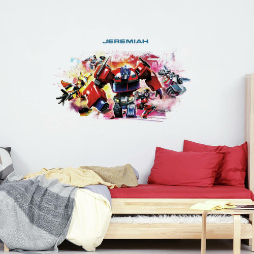 RoomMates RMK5012GM Transformers Giant Alphabet Peel and Stick Wall Decal