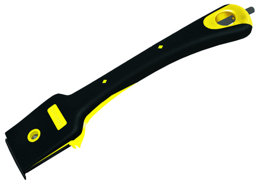 ALLWAY FE4 4 Edge Soft Grip Scraper with File for Wood and Painting Applications, 2-1/2"