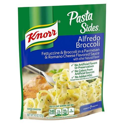 Knorr Pasta Sides - Alfredo Broccoli Pack of 6 Knorr Pasta Sides - Alfredo Broccoli Pack of 6