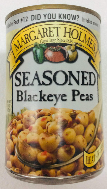 Margaret Holmes Seasoned Blackeye Peas 15 Ounce (Pack of 2)