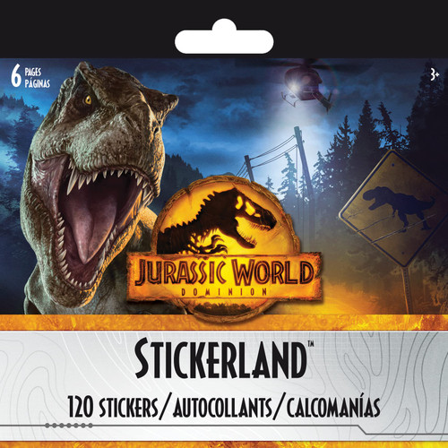 Jurassic World Dominion - Mini Stickerland Pad 6 Page