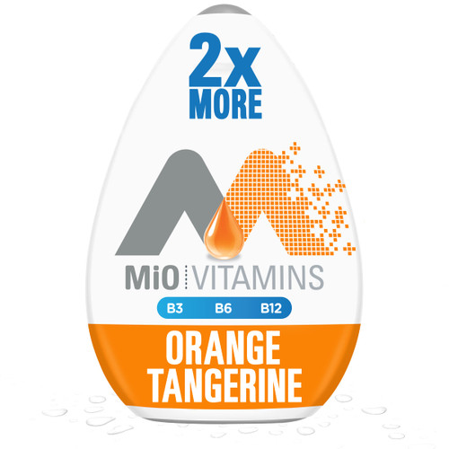 MiO Vitamins Orange Tangerine Naturally Flavored Liquid Water Enhancer 1 Count, 3.24 fl oz MiO Vitamins Orange Tangerine Naturally Flavored Liquid Water Enhancer 1 Count, 3.24 fl oz
