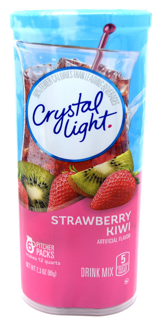 Crystal Light Strawberry Kiwi Drink Mix, 12-Quart Canister (Pack Of 10)