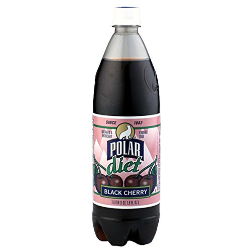Polar Diet Black Cherry Soda 1 L Plastic Bottles - Pack of 12