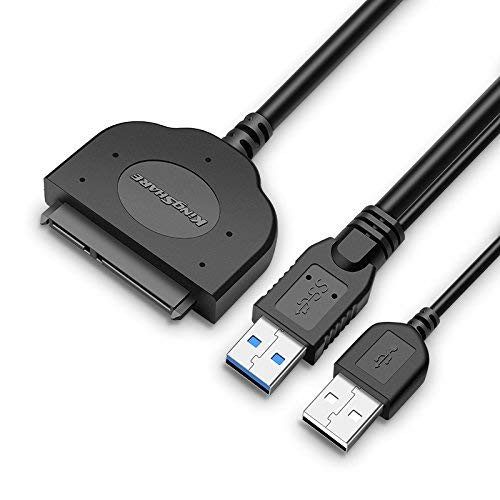 Kingshare USB 3.0 to 2.5 SATA III Hard Drive Adapter Cable SATA to USB 3.0 Converter for SSD/HDD Hard Drive Adapter Cable