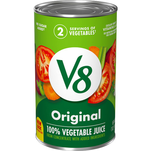 V8 Original 100% Vegetable Juice, 46 fl oz Can
