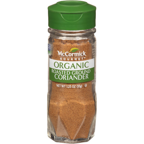 McCormick Gourmet Organic Roasted Ground Coriander, 1.25 Oz McCormick Gourmet Organic Roasted Ground Coriander, 1.25 Oz