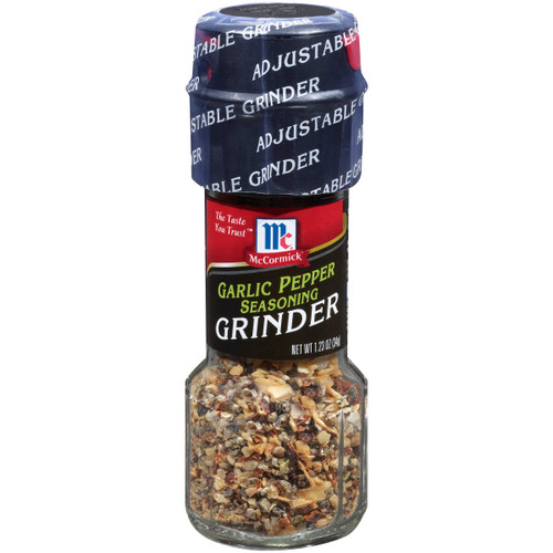 McCormick Garlic Pepper Seasoning Grinder 1.23 OZ (Pack - 12)