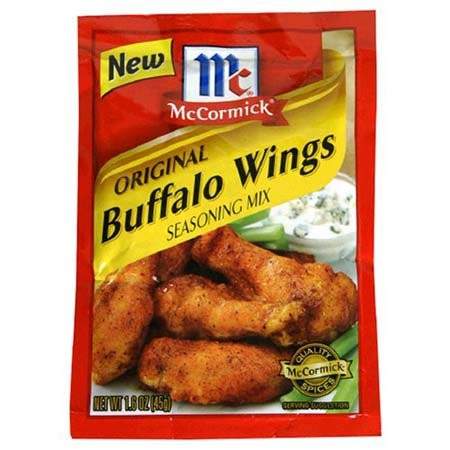 McCormick Original Buffalo Wings Seasoning Mix, (Pack - 12)